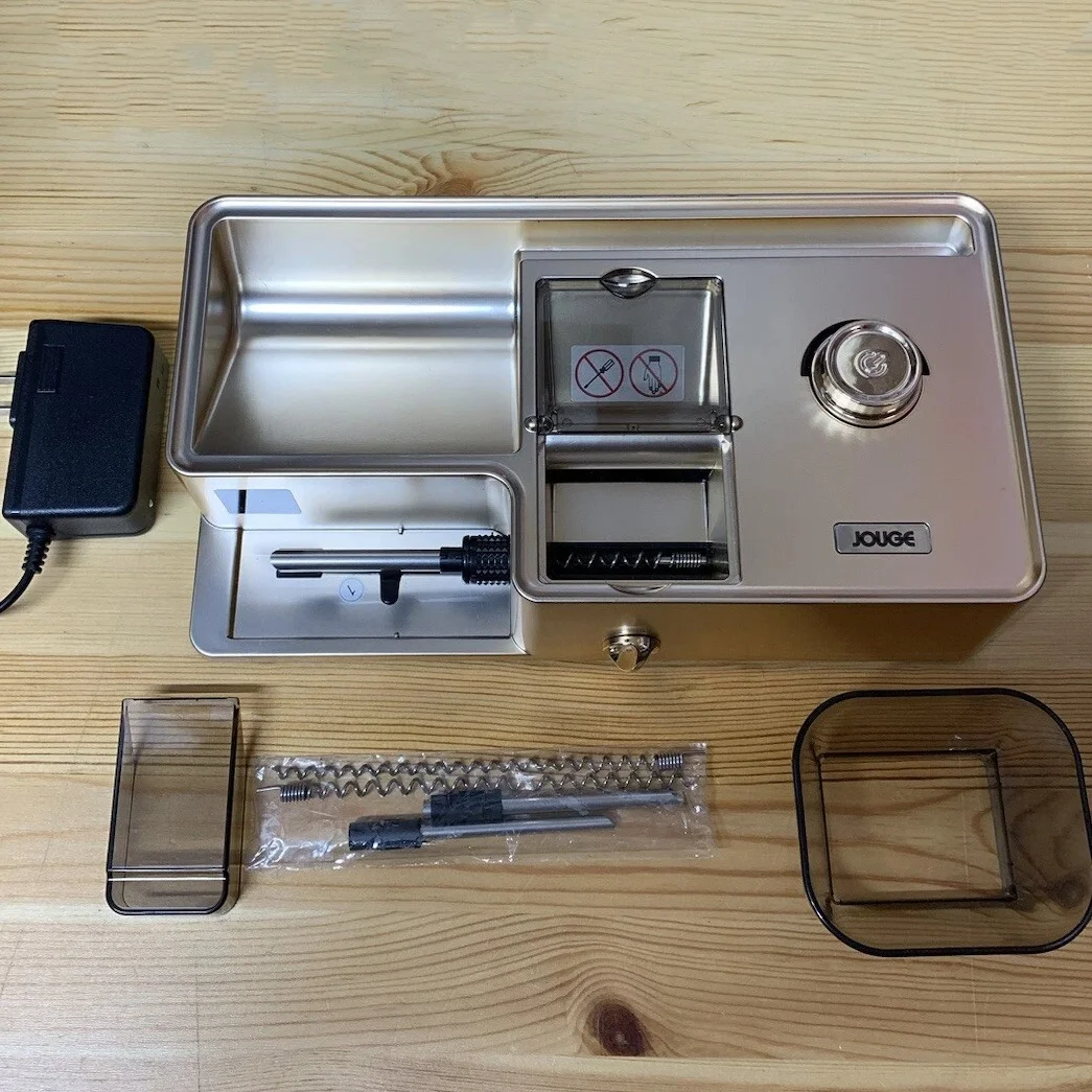 

3 in 1 (8.0/6.5/5.5mm ) Electric Cigarette Rolling Machine Portable Household Auto Cigarette Injector Machine Smoking Tools