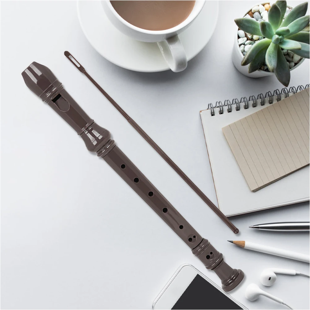 

2 Sets Recorder Playing Instrument Beginner Practice Clarinet Major for Children Abs