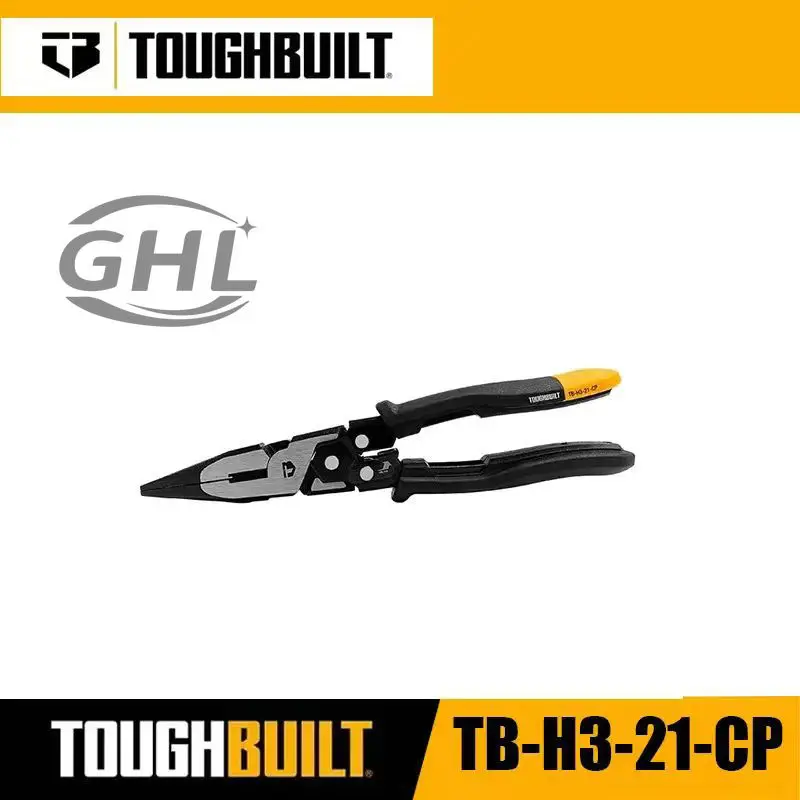 

TOUGHBULILT TB-H3-21-CP 9-дюймовые трудосберегающие остроконечные плоскогубцы с пружиной сброса