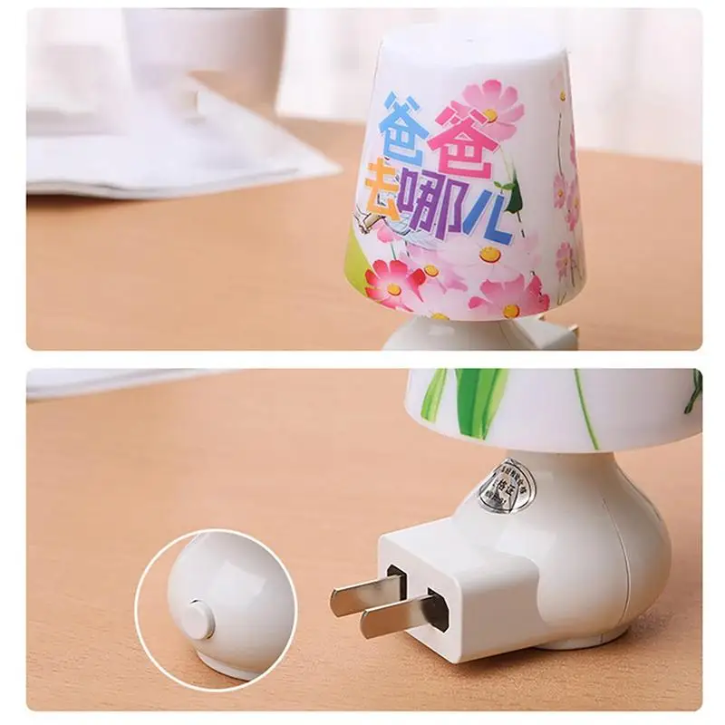 Led Night Light Beside Lamp With Remote Control Dimmer Baby Nightlight With Timer For Children Bedroom Passageway