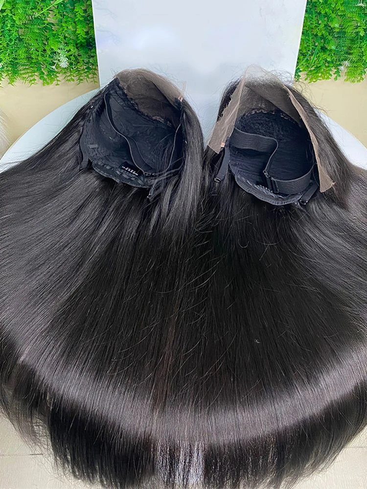 

Прямой парик фронта шнурка Полный парик человеческих волос на шнуровке для женщин Человеческие волосы 40 дюймов 13x6 Кость Прямые человеческие волосы Hd Парик фронтальной части шнурка