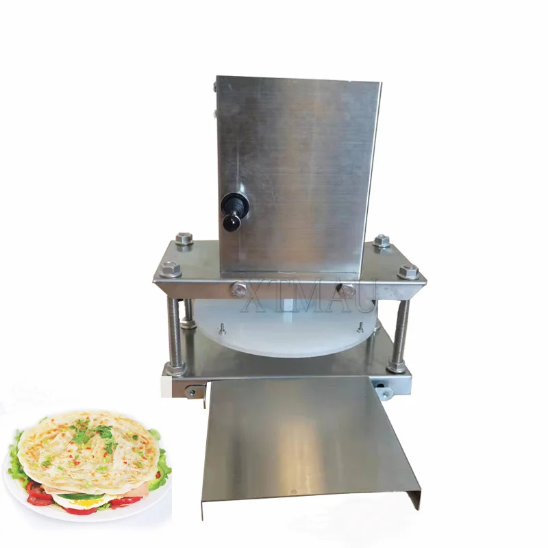 

Commercial Electric Pizza Dough Press Machine Flour Tortilla Maker Dough Roller Sheeter Pressing Machine