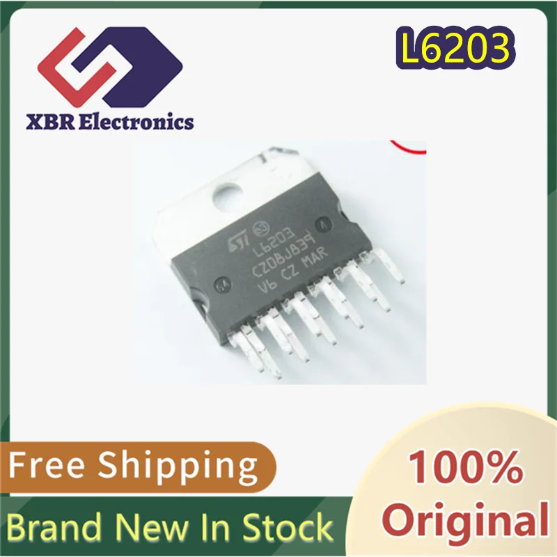 (3/30 pieces) L6203 Stepper Motor Driver Bridge-Type Driver Chip ZIP11 Brand New Genuine Original In Stock
