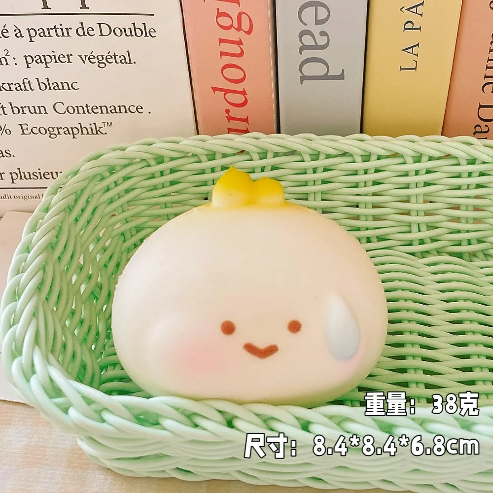 New Simulation Poop Squeeze PU Slow Rebound Toys Creative Wet Soft Cute Onion Pinch Music Fidget Stress Relief Sensory Toys