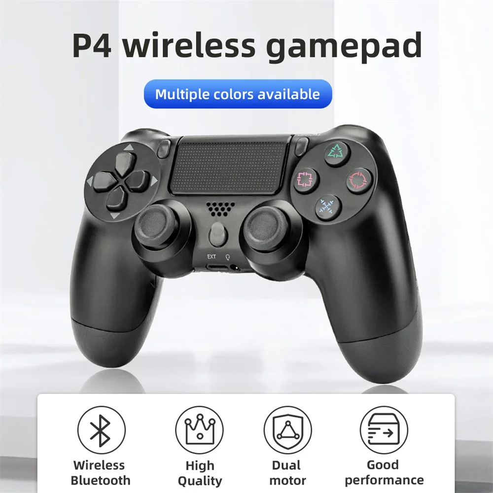 Controller di gioco per gamepad wireless PS4/Slim/Pro per PC Joystick a doppia vibrazione per IOS/Android