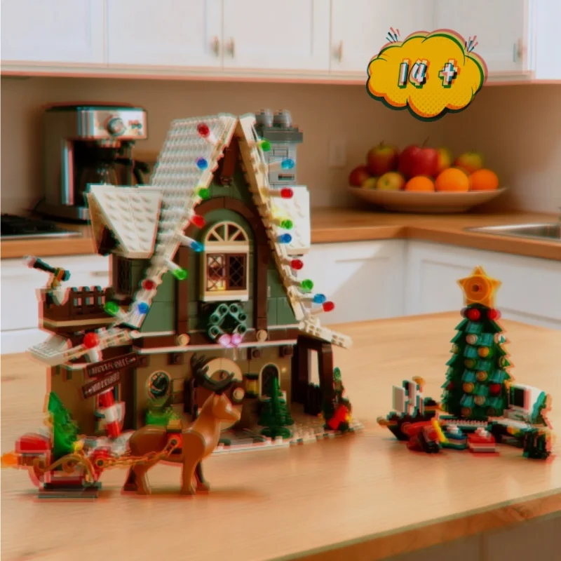 

In-stock Blocks Fairy Club House 1197Pcs Creative Assembly Building Sets Toy for Kid Adult Friends Christmas Gift&Toy