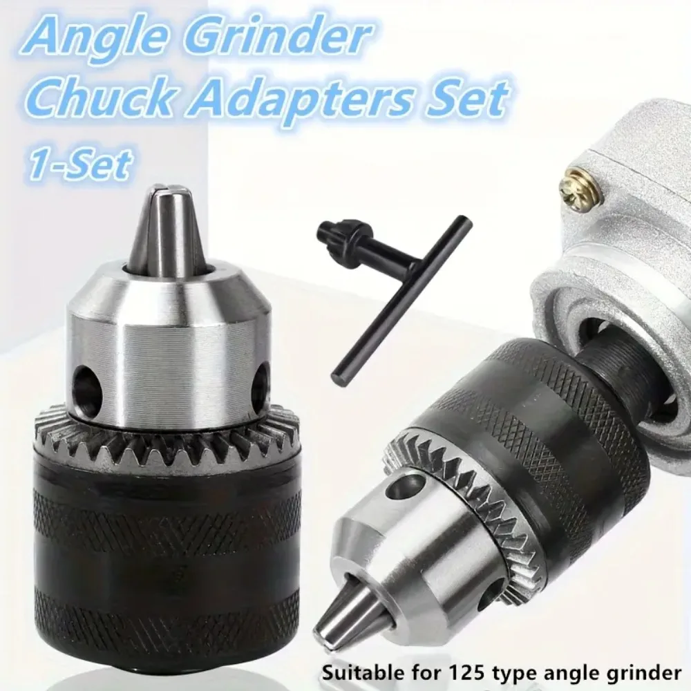 

Convert Angle Grinder To Electric Drill Chuck Adapter Drill Tool Accessories for Angle Grinder