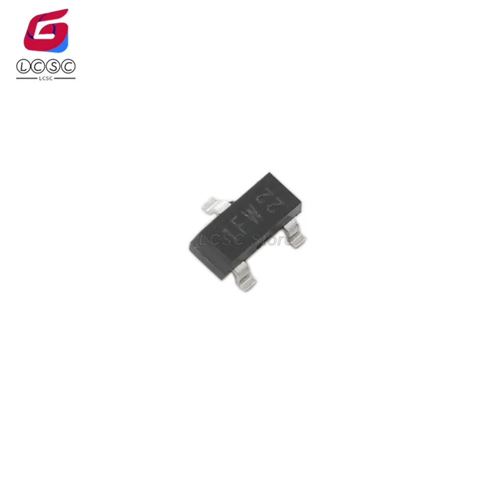 20-100Pcs/Lot Original BC847B,215 SOT-23 45V 100mA NPN Transistor Bipolar BJT Triode BC847B Marking Code 1FW