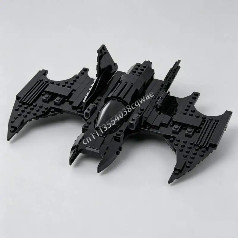 289pcs-retro-dark-streamlined-sci-fi-flying-jet-moc-model-custom-diy-creative-tech-assembly-educational-toy-blocks-holiday-gift