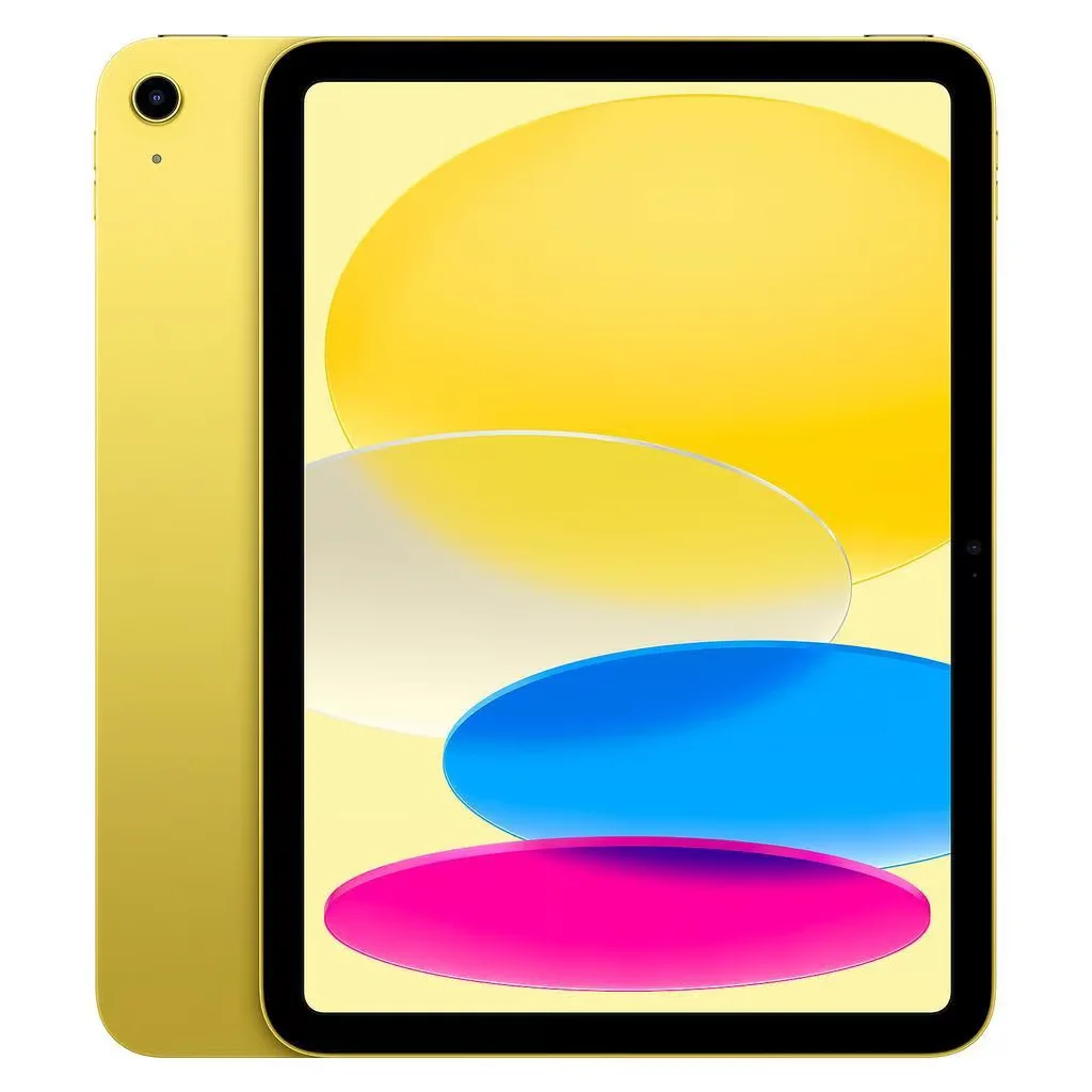 Оригинальный Apple iPad 10 (2022) 10-го поколения, 10,9 дюйма, 64 ГБ, Wi-Fi + сотовый, 5G Face ID, 12 МП, разблокированный, используемый планшет, 95% как новый