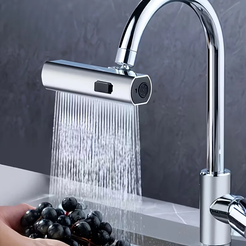Cabezal de Grifo Multifuncional para Cocina de RV, Universal, con Tres Salidas, Accesorios de Repuesto para Grifo de Fregadero de Cocina y Baño