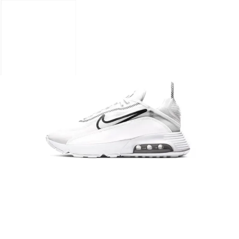 Nike Air Max 2090White Black White CK2612-100multipurpose Sturdy Durable Shock Absorbing For Men And Women