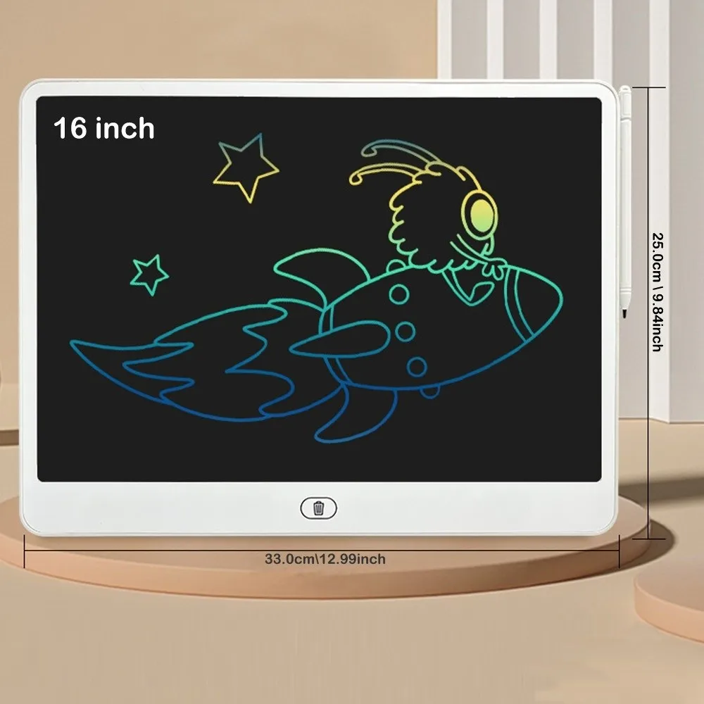 

16/13/11 Inch LCD Writing Board Reusable Erasable Kids Writing Tablet Eye Protection Drawing Tablet Children Drawing