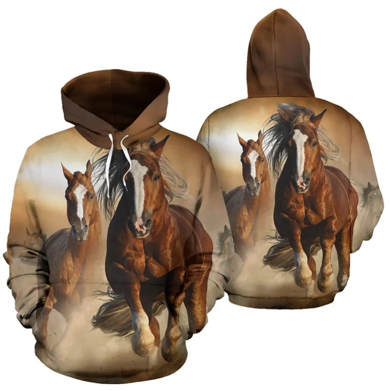 

Horse Lover Hoodies 3d Print Cool Animal Horse Graphic Sweatshirts Kid Boys Unisex Hooded Fashion Sweatshirts Men Hoodie Clothes