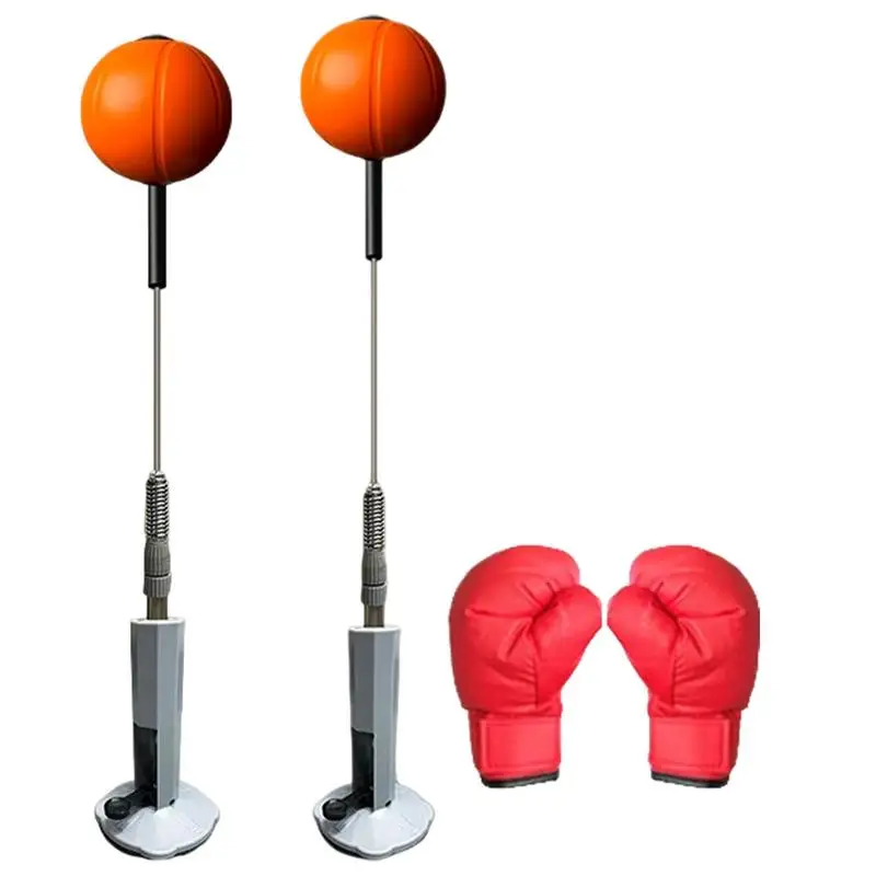 Boxing Reflex Bag Height Adjustable Speed Bag Boxing Speed Boxing Bag For Adults And Kids Flexible Height Reflex Training Punch