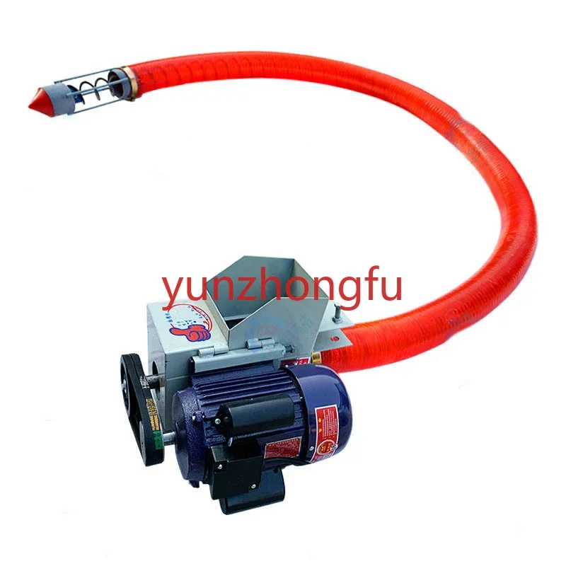 100mm*12m Hose grain suction machine agricultural hose cement sand dry powder corn screw conveyor  pumping  220/380V