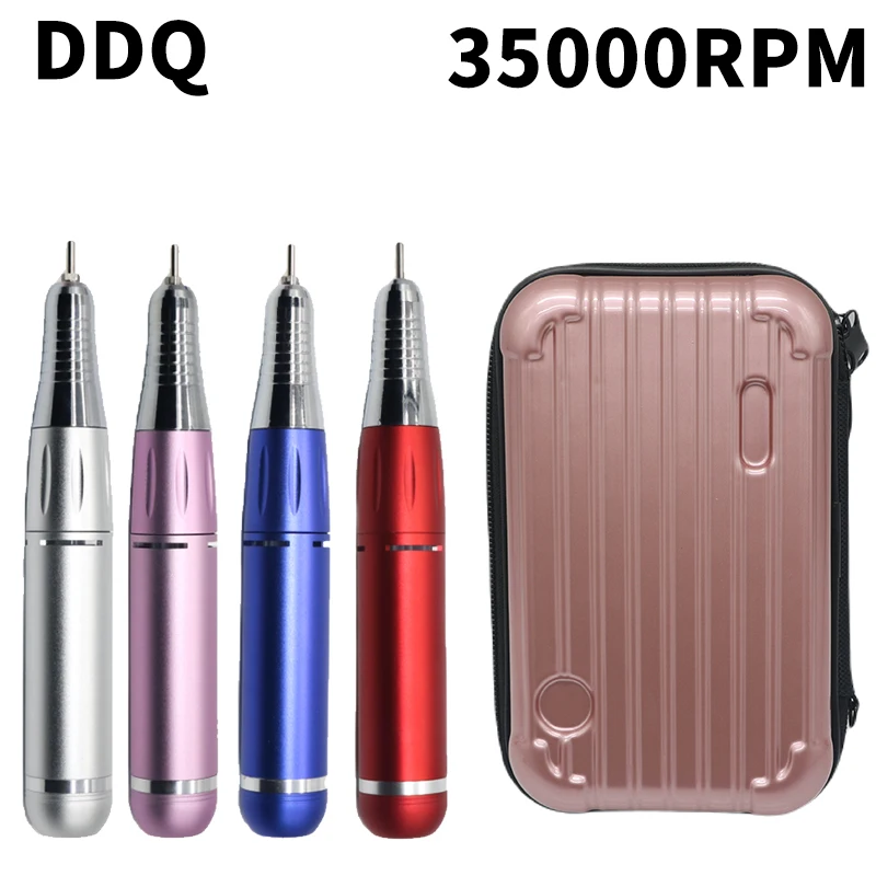 

DDQ 35000RPM Electric Nail Drill Machine For Manicure Milling Cutter Set For Gel Polishing Nail Drill Pen Salon Nail Equipment