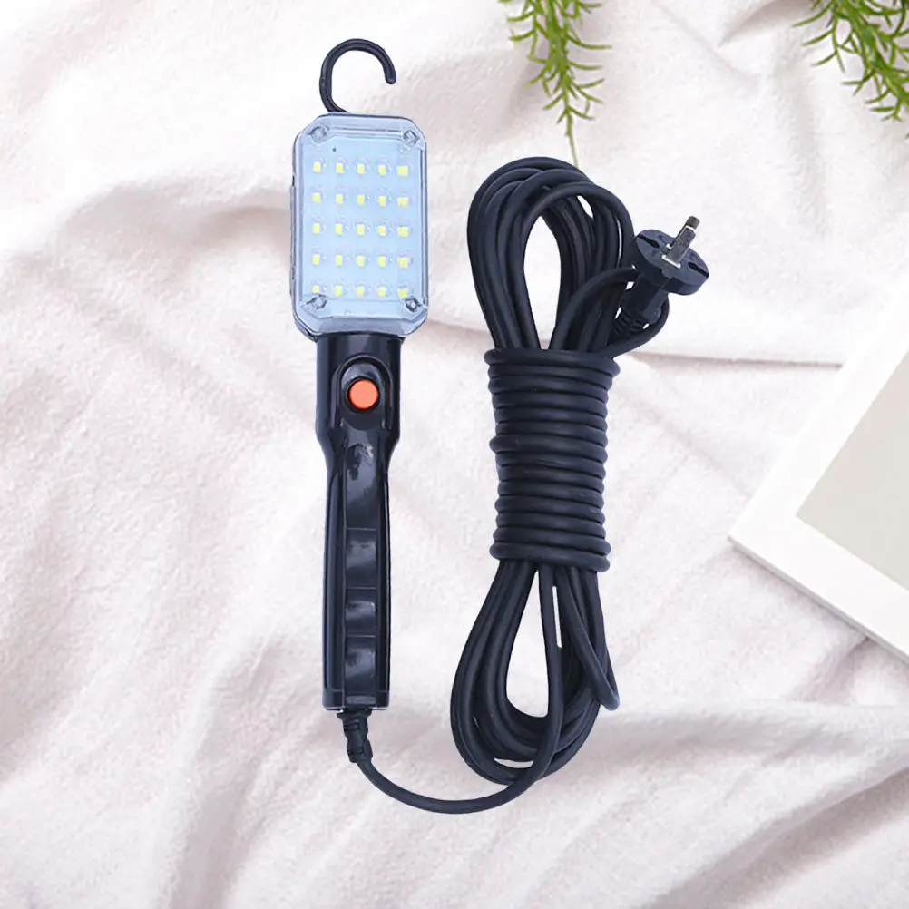 

1Pcs LED Working Light High-Lumen Wear-Resistant ABS Inspection Lamp for Off-Road Vehicle Maintenance Repair Handheld Flashlight