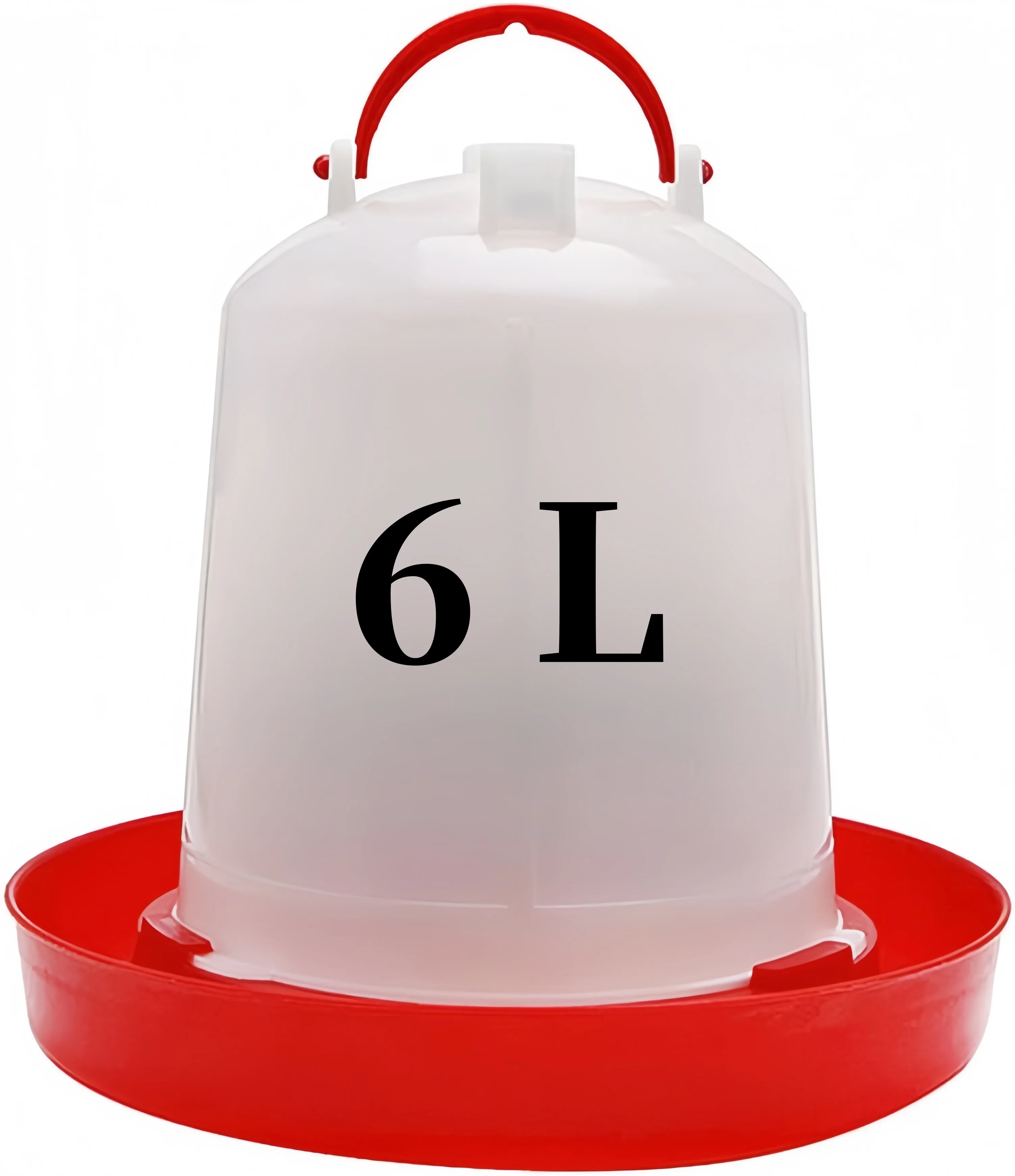 6L التلقائي حظيرة الدجاج موزع مياه الدجاج موزع مياه منفذ المياه مع التبديل البلاستيك الدواجن شرب دلو