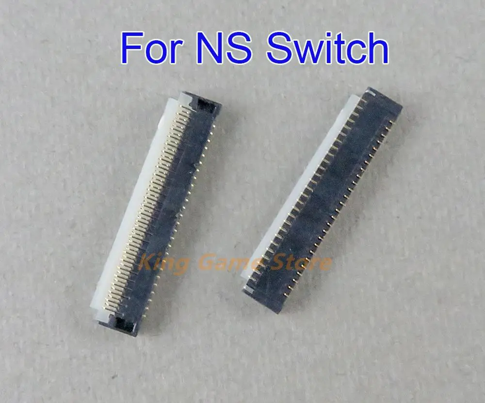 

50pcs Replacement For NS SWITCH console mother board to lcd display screen flex cable clip ribbon connector socket