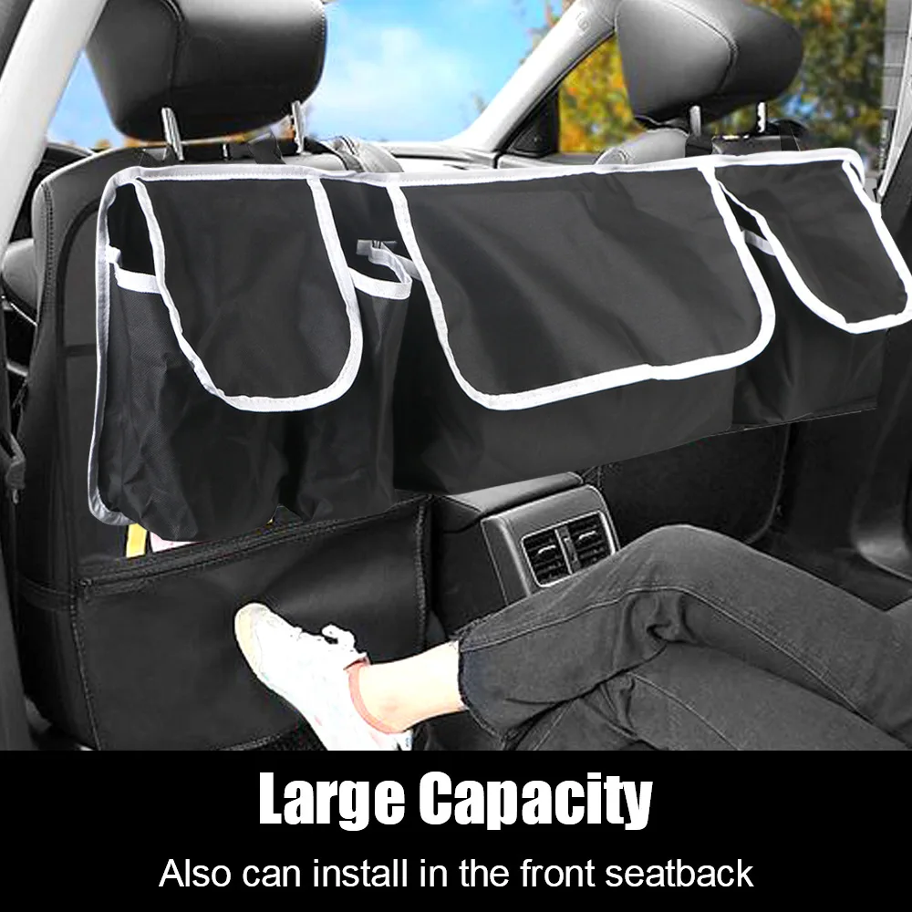 Car Trunk Suspension Storage Bag Large Capacity Multi-purpose Oxford Car Seat Backrest Organizer Automobile Interior