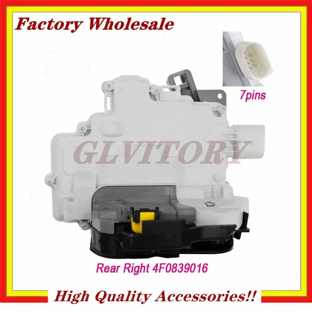 

Door Lock Actuator Front Rear Left Right 4F1837015G 4F1837016 4F0839015 4F0839016 For AUDI A3 A6 8P1 8P7 C6 A8 R8 For SEAT Exeo