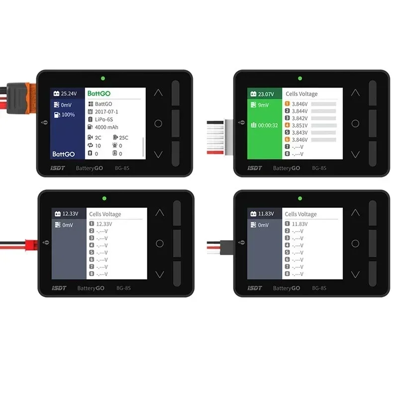 ISDT BG-8S vérificateur de batterie intelligent équilibreur récepteur testeur de Signal fonction de Charge rapide
