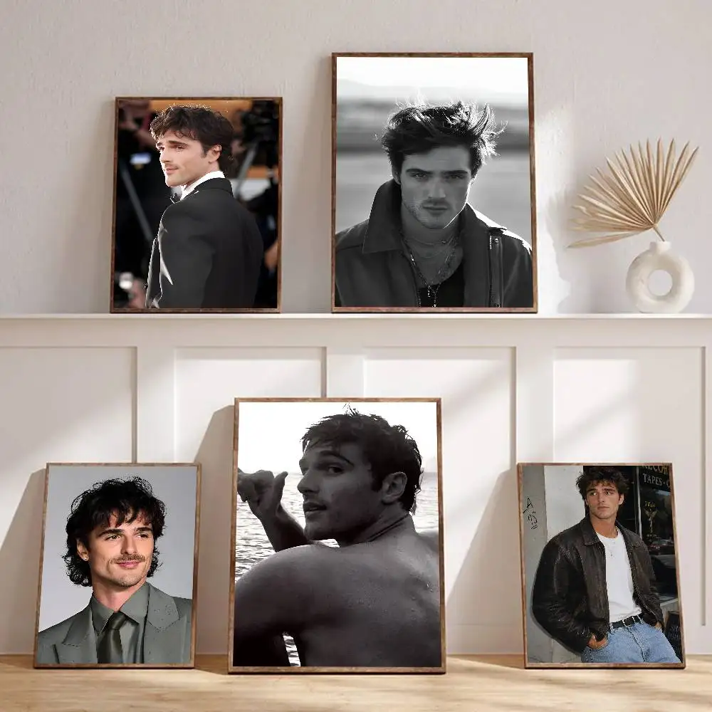 1pc Actor J-Jacob Elordi Poster Sticker Print Waterproof Wall Art For Living Room Bedroom Home Decor