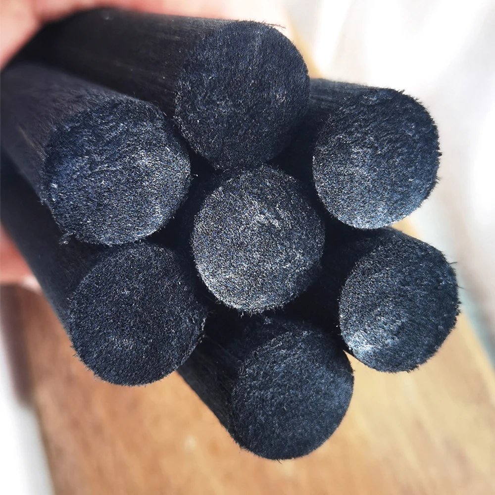 D20mm L15cm Black Thick Fiber Rattan Sticks Essential oil Reed Diffuser Sticks Aromatic Sticks for Home Fragrance Air Freshener