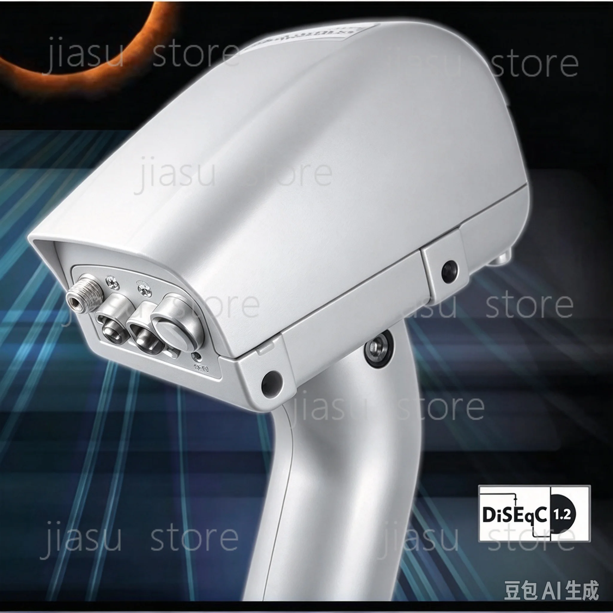 DG240 Satellite Dish Actuator, DiSEqC Polar Mount Motor, Satellite Antenna Positioner Jack Assembly