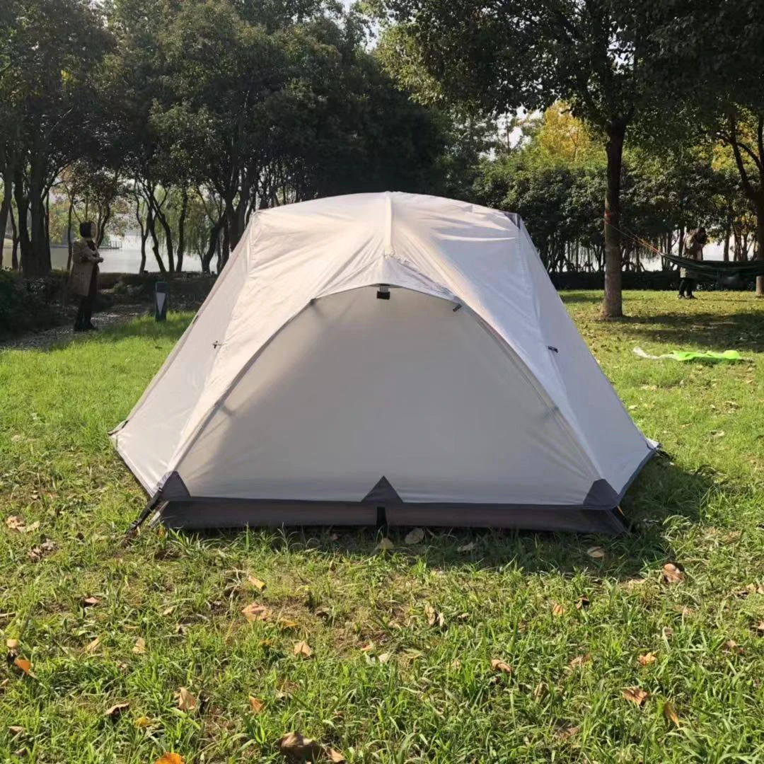 Hot Selling Double Layers Aluminum Pole 2 Person Waterproof Camping Tent, Outdoor Mountain Tent,Sunproof and Waterproof