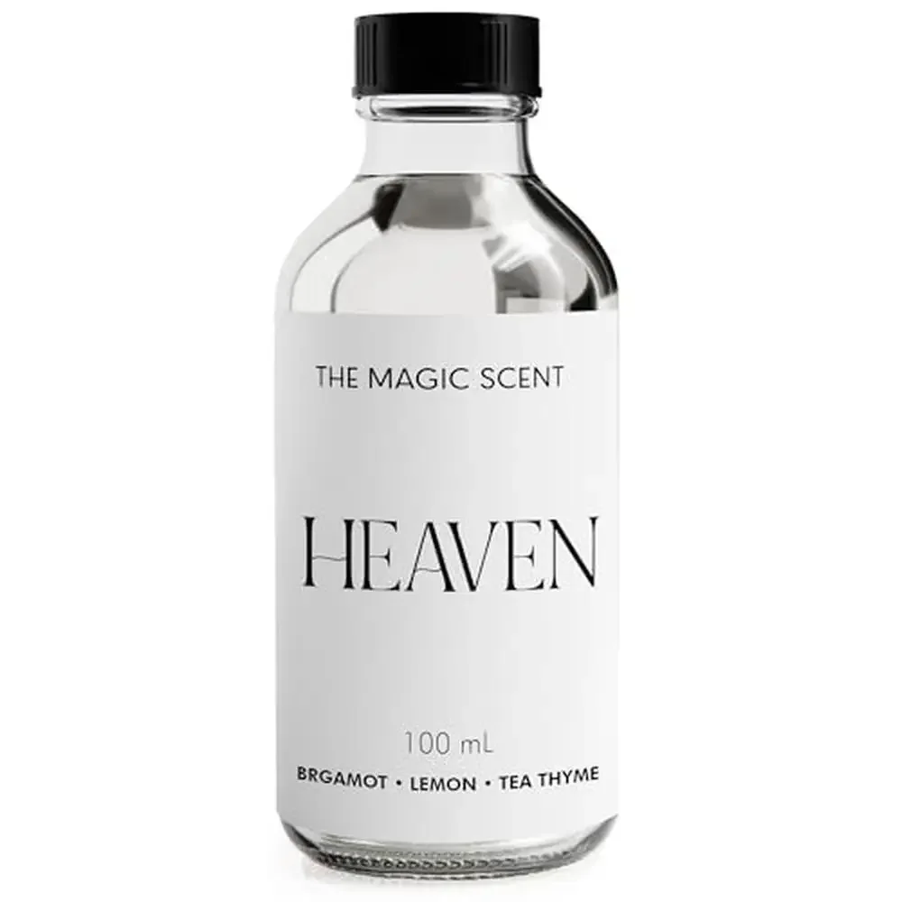 Heaven Luxury Hotel Essential Oil Diffuser Bergamot Lemon Tea Jasmine Sandalwood Amber Musk Cold-Air Ultrasonic Aromatherapy