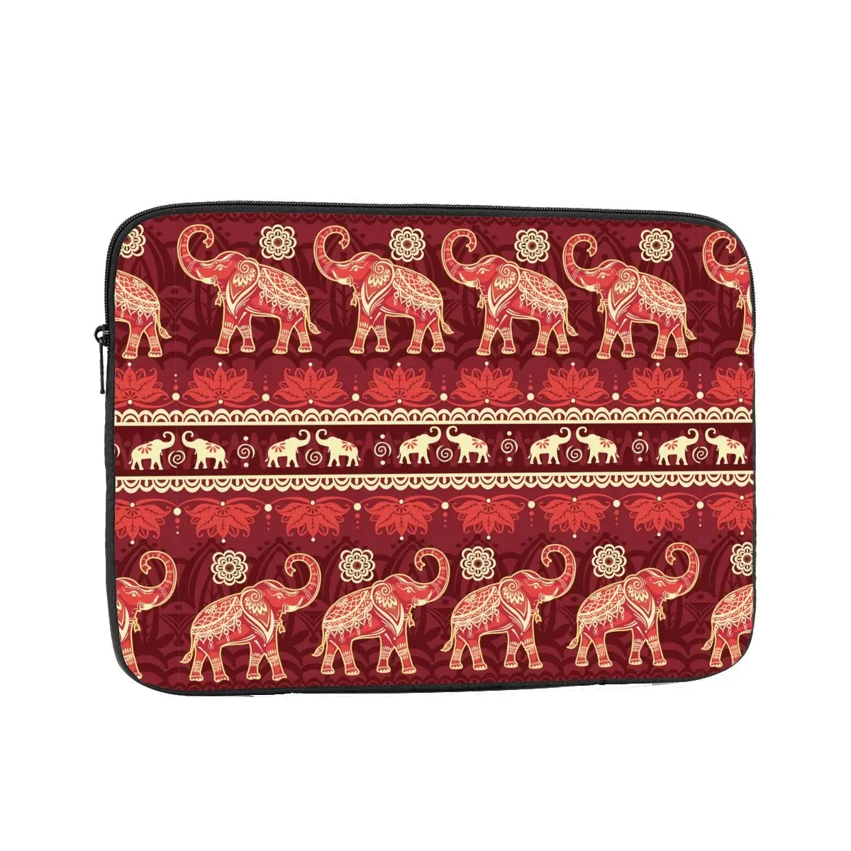 Elephant Animal Retor Laptop Bag Case 12 13 15 17 Inch Notebook Sleeve Case Shockproof Case Bag