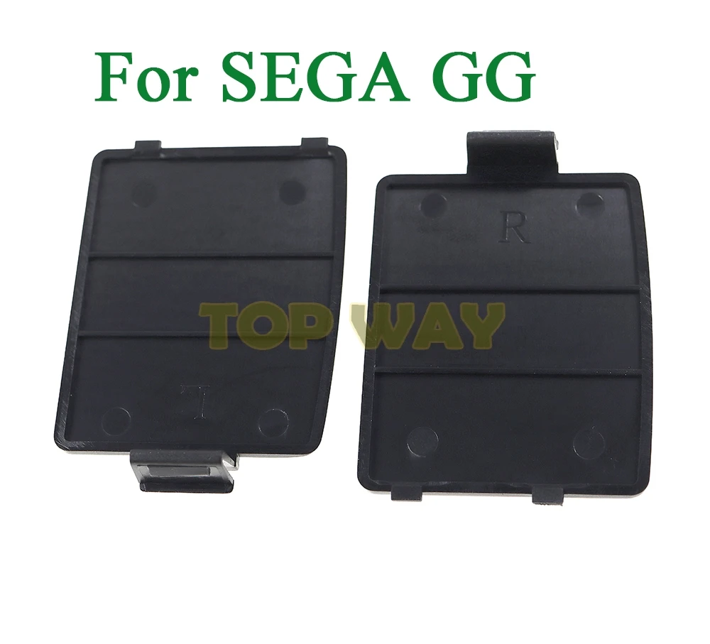 

50sets For Sega GG Battery Door Cover For GameGear GG L R Left Right Side AA Battery Lid