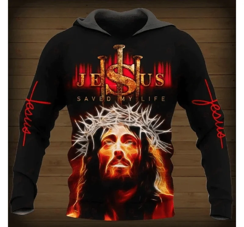 Men Women Jesus God Christian Pullover Hoodie New In Oversized Retro Sweatshirts Clothes Tops Kids Hoodied Coat Tracksuit