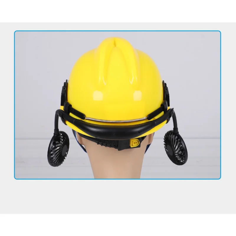 Universal Portable Fan for Safety Helmet Fan Ventilation Cooling Sunscreen Breathable Construction Safety Helmet Accessories