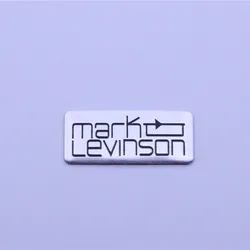 1PCS Mark Levinson logo brushed metal surface coating treatment, suitable for amplifier chassis surface