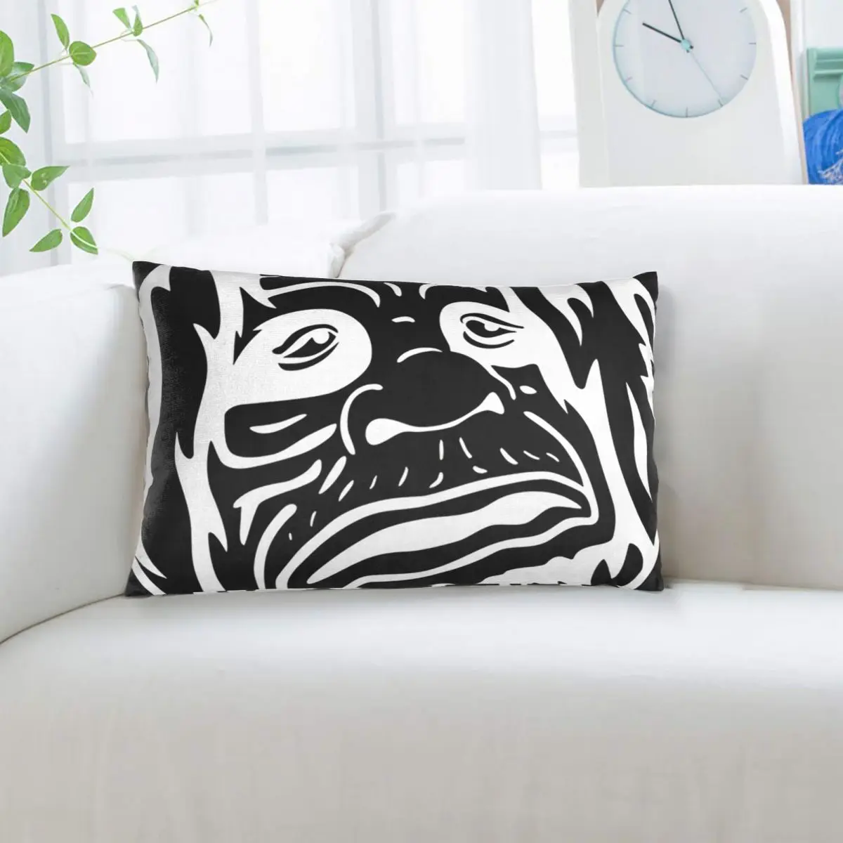 

Cartoon The Big Lez Show Merch Logo Rectangle Pillowcase Cushion Cover Decor Bedroom Bed Home Comfort Throw Pillow