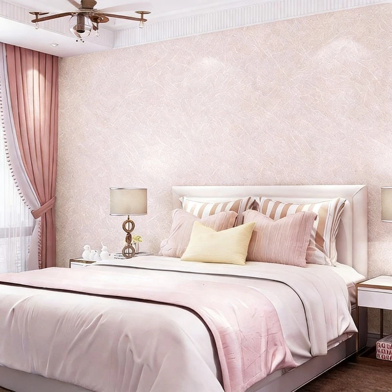 

Минималистичные полосатые водонепроницаемые самоклеящиеся обои из ПВХ с текстурой льняной ткани молочно-белого цвета для гостиной и декора отелей