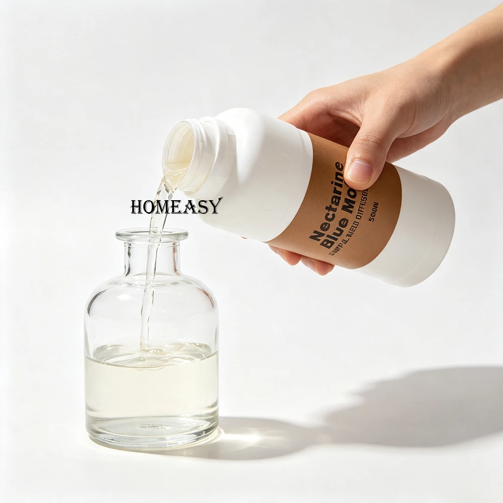 Bulk 500ML Water Based Diffuser Refill Oil Lavender Flameless Aroma Oil Air Freshener Reed Diffuser Humidifier Essential Oil