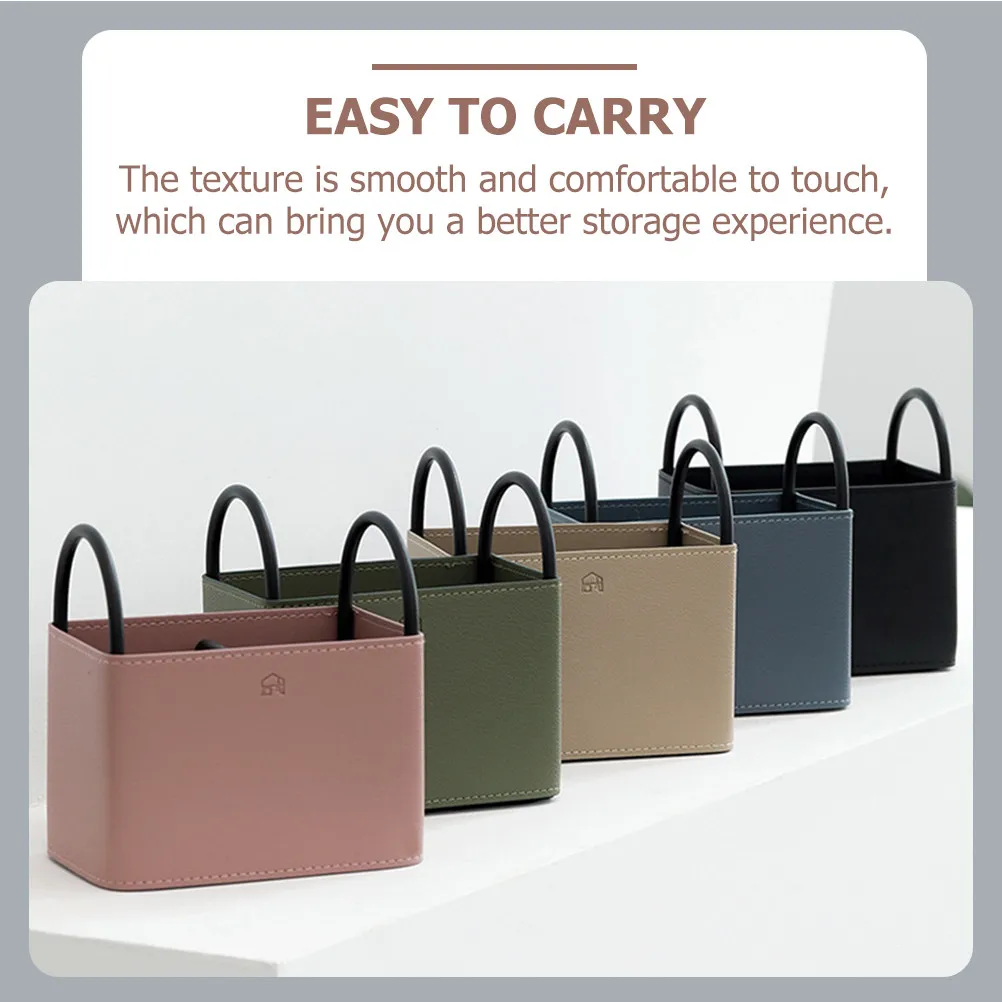 1pcs-remote-control-storage-box-pu-desktop-sundries-organizer-basket-simple-fresh-design-portable-snack-container