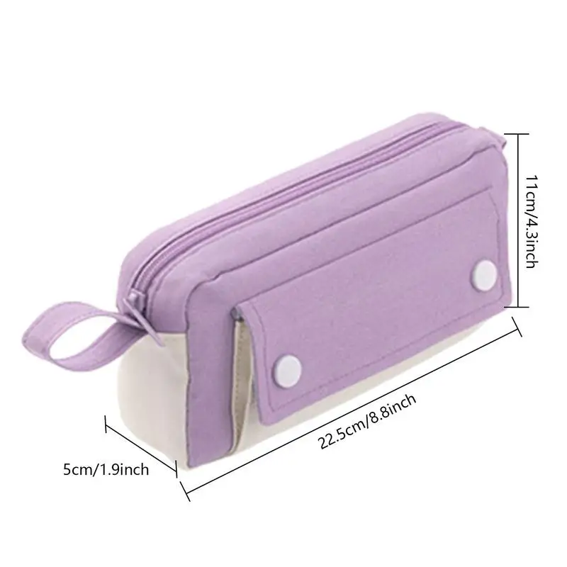 Pencil Pen Large-Capacity  Case Multifunctional Ladies Cosmetic Bag Cute Large Storage High Capacity Pouch Holder Organizer