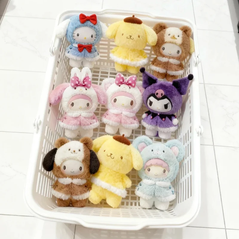 حقيقية أنيمي ليتل كيب سلسلة أفخم كورومي ميلودي تمثال حقيبة قلادة المفاتيح لطيف ومثيرة للاهتمام الرأس الصغير للحصول على الحاضر #1