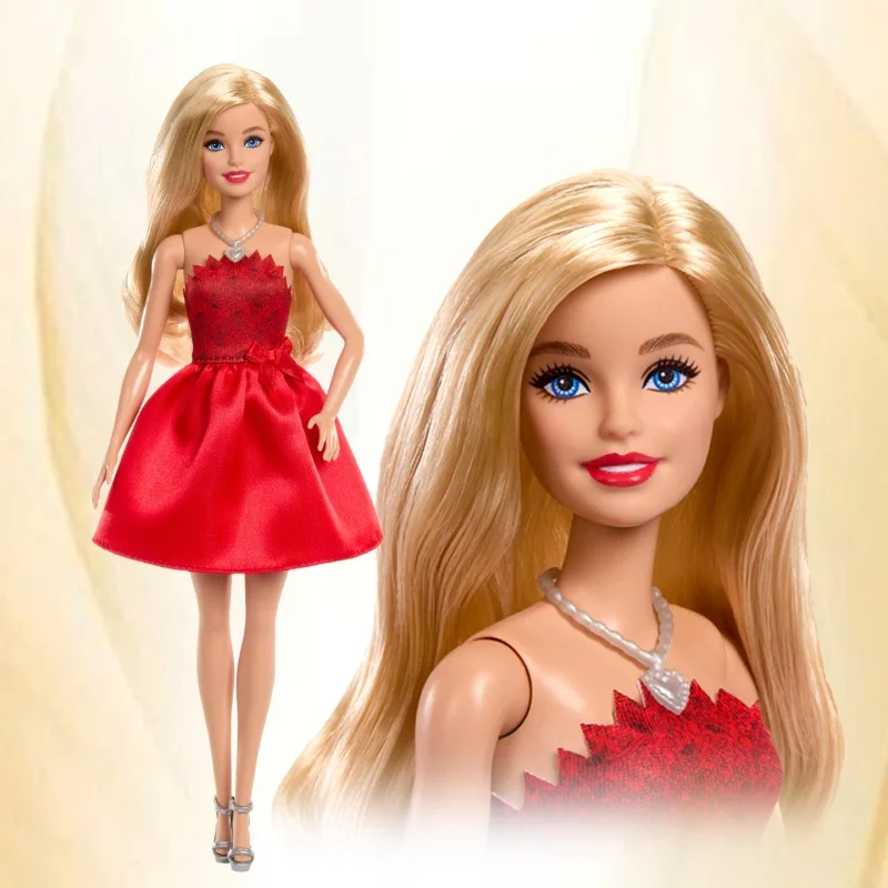 

Оригинальная кукла Барби Mattel's, 80-летие, памятные волны, коллекционные фигурки, игрушки, подарки на день рождения для девочек
