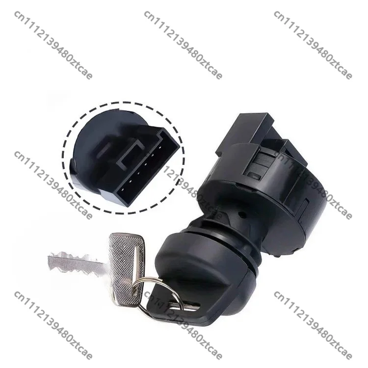 6 Pin Ignition Switch Key Lock 3/4 Gear Control Stable Start Replacement Parts Fit 1000 Off Road Vehicle Factory Supply