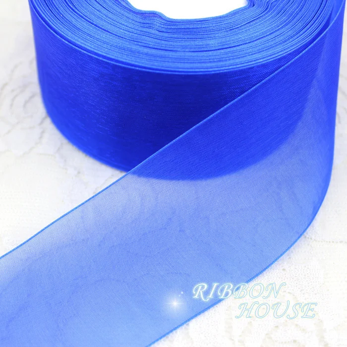 40mm Organza ribbons wholesale gift wrapping decoration Christmas ribbons