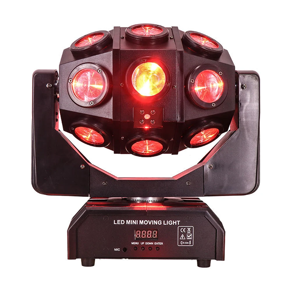 LED 18x10W Rgbw 4 In1 lâmpadas de estágio Feixe Laser 2In1 Dj Disco dj luzes movendo cabeça movendo cabeça feixe luz movendo cabeça luz