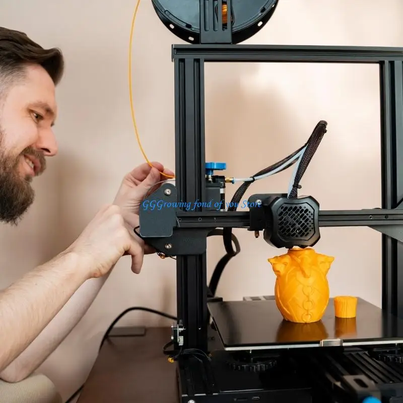 

H9EB Printer TMC2208 Модуль драйвера шагового двигателя с отверткой радиатора для контроллера -принтера