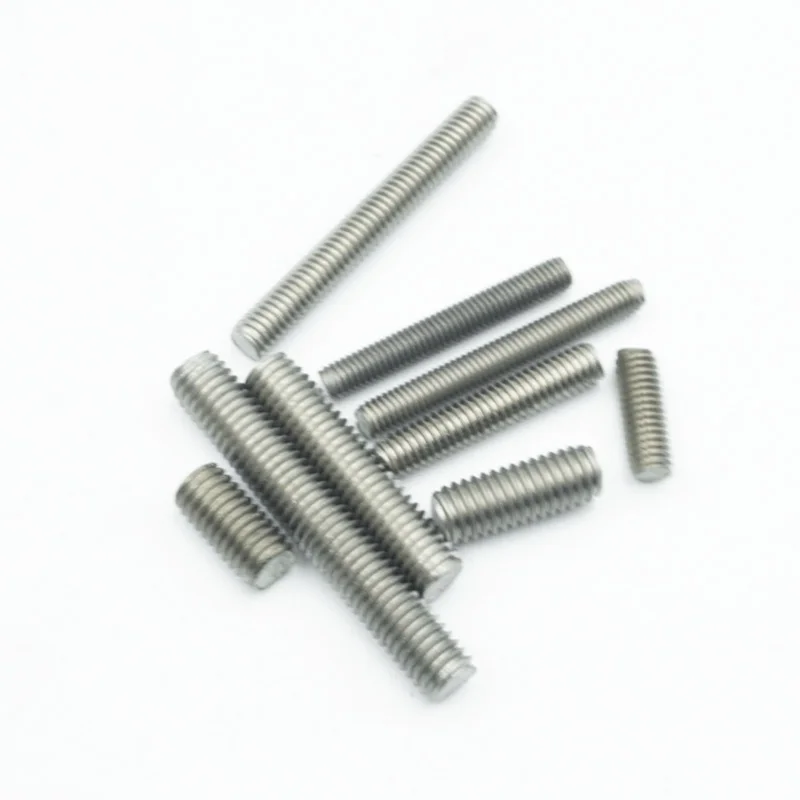 Pure Titanium Bolt Bar Rod Studding M3 M4 M5 M6 M8 M10 M12 M14 M16 M18 M20 M22 M24 Metric Full Threaded Bar Studding Rod