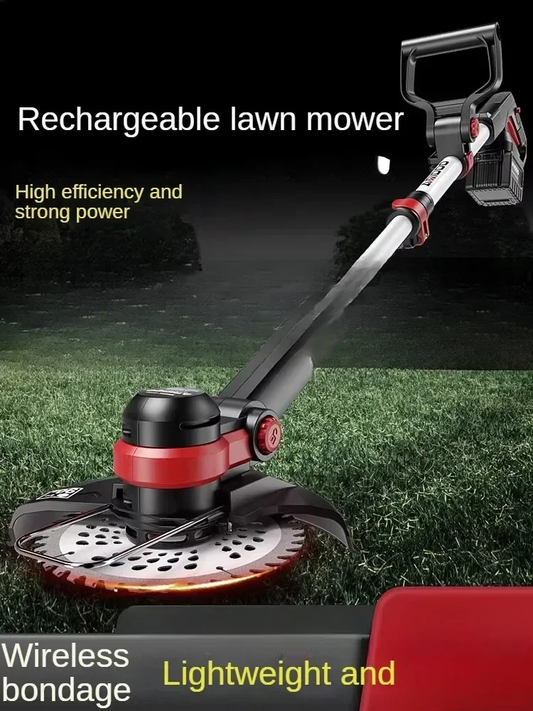 

Deluxe Lithium-Ion Cordless Grass Trimmer and Edger for Small Yards and Gardens